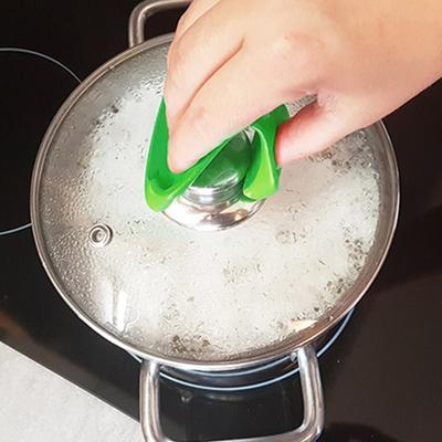 Mini Silicone Oven Mitts Magnetic Ergonomic Oven Gloves Pot Holders Heat Insulation Cooking Mitts For Baking Kitchen Tools