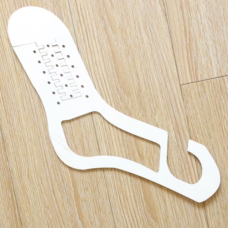 Pack of 6 Sock Blocking Molds for Knitting Applications and Effective Presentation Solution Craft Display Accessories