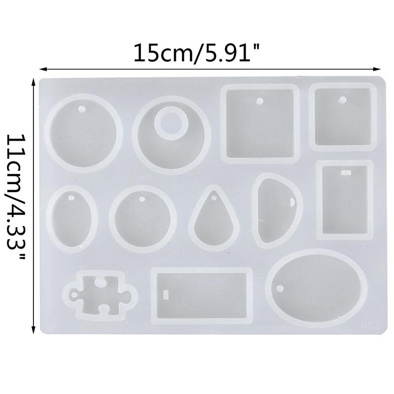 

Силиконовая форма для ювелирных изделий, кулонов, ожерелий, браслетов, литьевых форм, инструмент для литья смолы