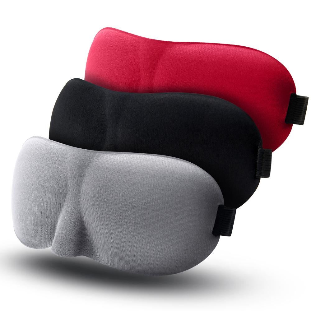1 Piece 3D Sleep Mask Blindfold, Sleep Aid Soft Memory Foam Eye Mask, Suitable For Sleep Travel Blackout Sleep Mask Eye Mask