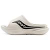 Cradle Comfortable Lightweight EVA Rubber Sole Non-Slip Wear-Resistant Casual Slippers Unisex Slippers Black White S28901-3