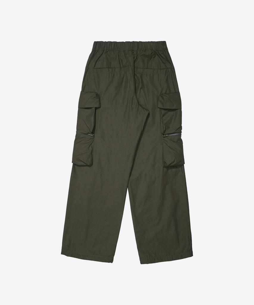Kallapataleu Mini Bag Double Pocket Wide Pants - Khaki