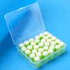30/32Pcs Finger Sponge Daubers Painting Sponges Set with Storage Box Craft Sponge Daubers for DIY Crafting Card Making Painting Stamping