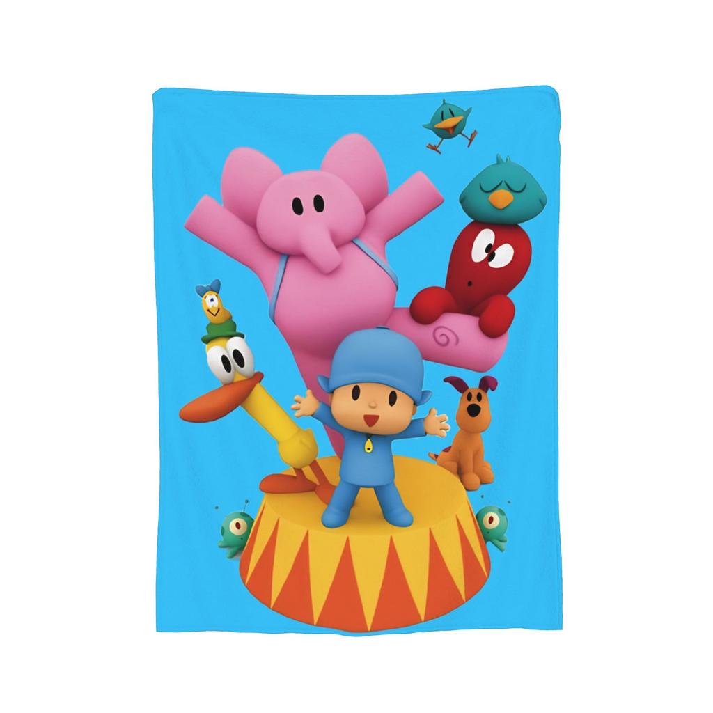 Coperta in Flanella Pocoyo Coperte Leggere da Letto Divano Copriletto