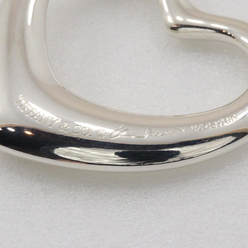 TIFFANY&Co. Open Heart Große Halskette Elsa Peretti Silber925 20g Damen Gebraucht