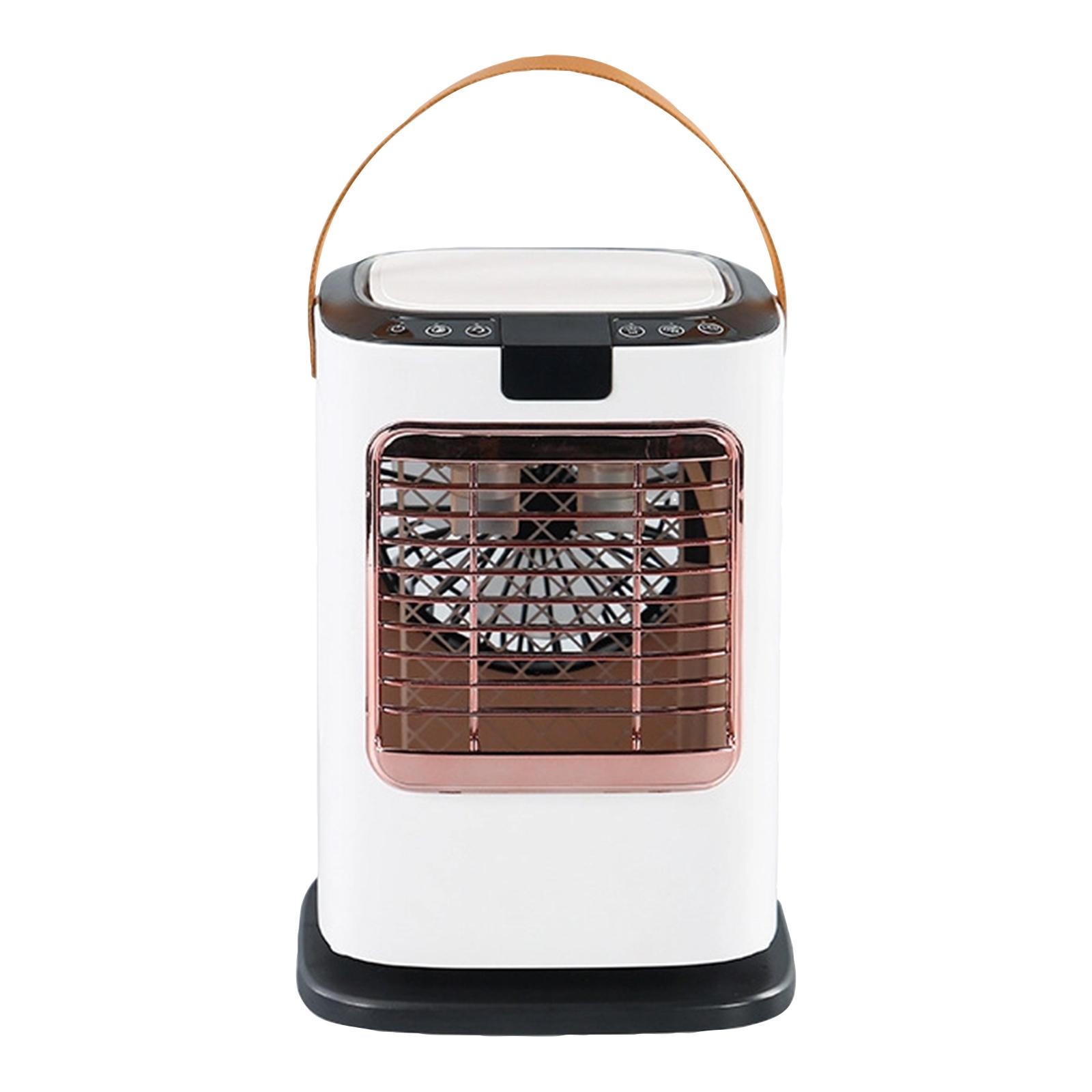 USB Desktop Fan with Humidifier, Timer and Oscillation – Plug-in Fan for Desk One Size