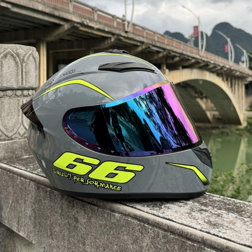 Knight locomotive motorcycle helmet four seasons universal bluetooth thermal helmet riding full helmet