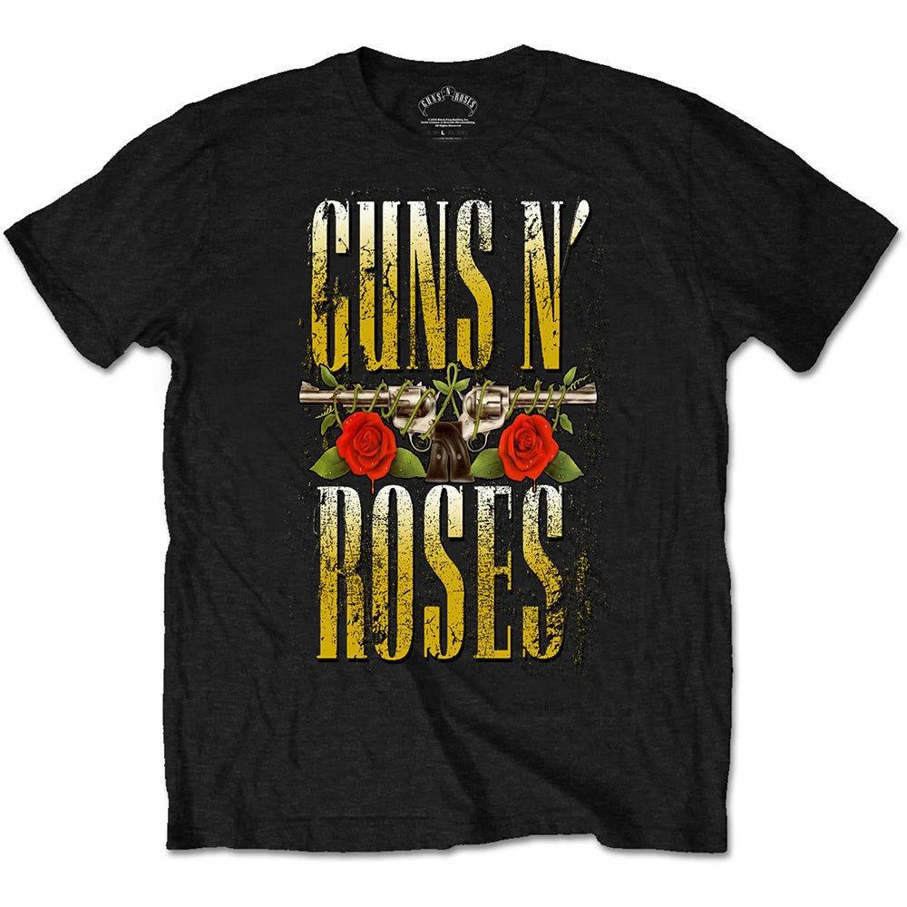 

Guns N Roses Big Guns Official Merchandise 100% Cotton T-shirt Mens Tees Top M/L/XL New- L