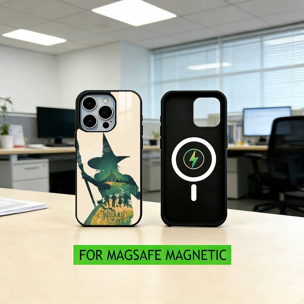 Movie The W-Wizard of O-OZ Phone Case For iPhone17,16,15,14,13,12,11 Plus,Pro Magnetic For Magsafe Wireless Charging