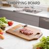Large Thick Acacia Wood Cutting Board for Slicing Steak