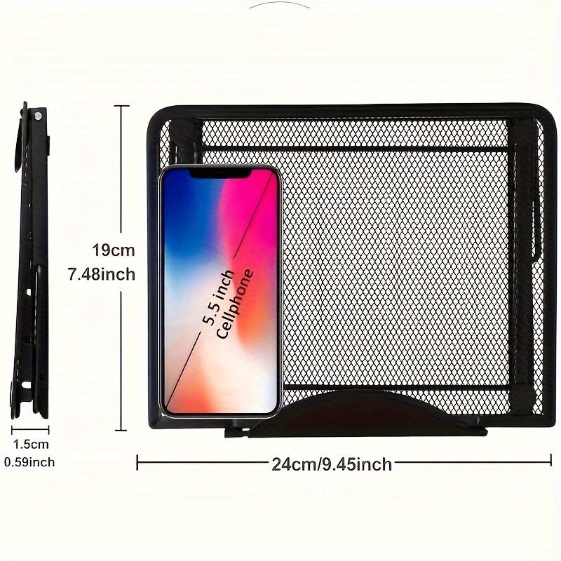 Adjustable Multi-Angle Metal Laptop Folding Stand-Ergonomic 6-Position Portable Flat Base with Non-Slip Surface