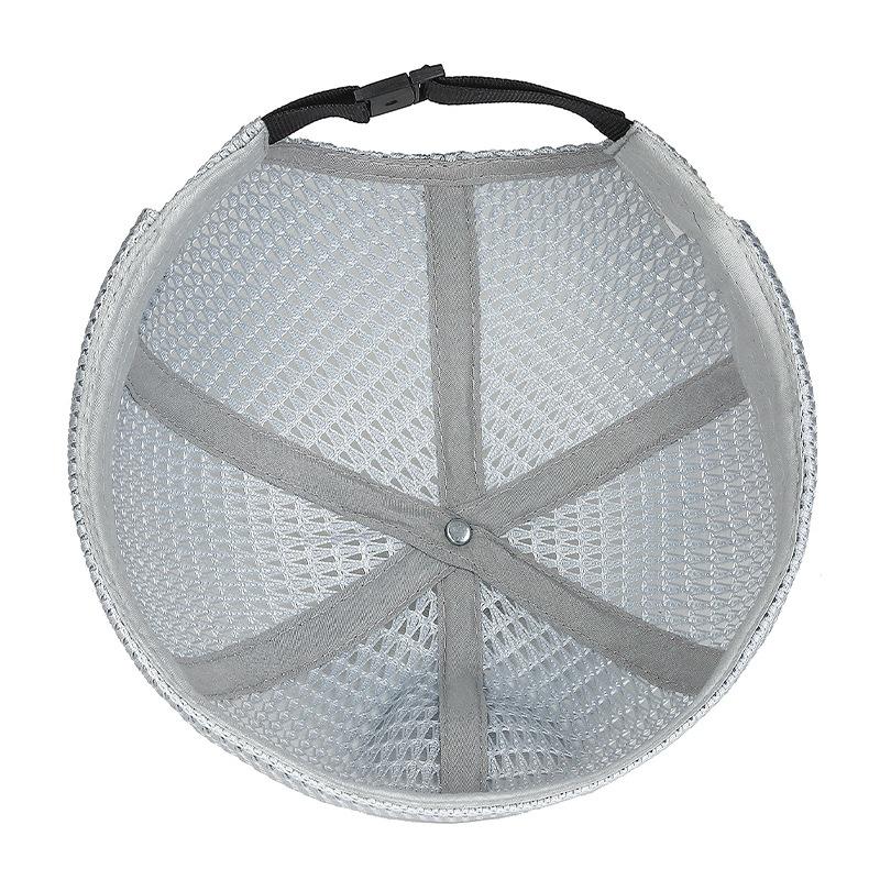 1Pcs Fashion Summer Adjustable Docker Beanies Hat Mesh Breathable Brimless Melon Skin Hat Outdoor Hip Hop Sailor Landlord Cap