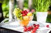 Round Glass Salad Bowl for Snacks