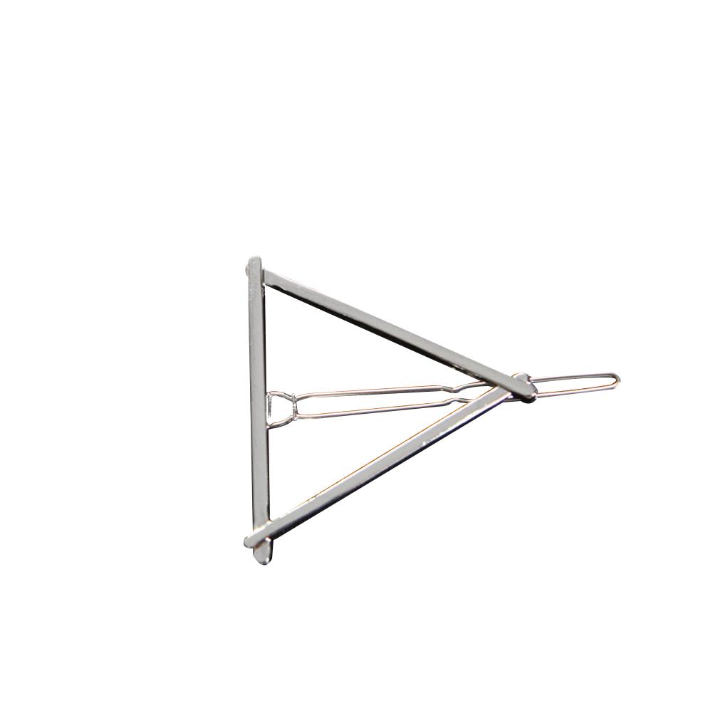 Charm Hair Clip Gold Silver Triangle Geometric Hairpin Headband Girl Barrette W