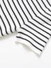 Spring 2025 Women's European American Striped Slim Fit Knit Top