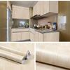 2M/3MWood Grain Home Decor Furniture Waterproof Vinyl Wall Sticker Self Adhesive PVC Wallpaper Kitchen Cabinet Door Sticker