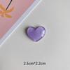 6pcs Glitter Colored Loving Heart Fridge Magnet Po Wall Message Board Magnetic Bulletin Board Decoration Stickers Home Decor