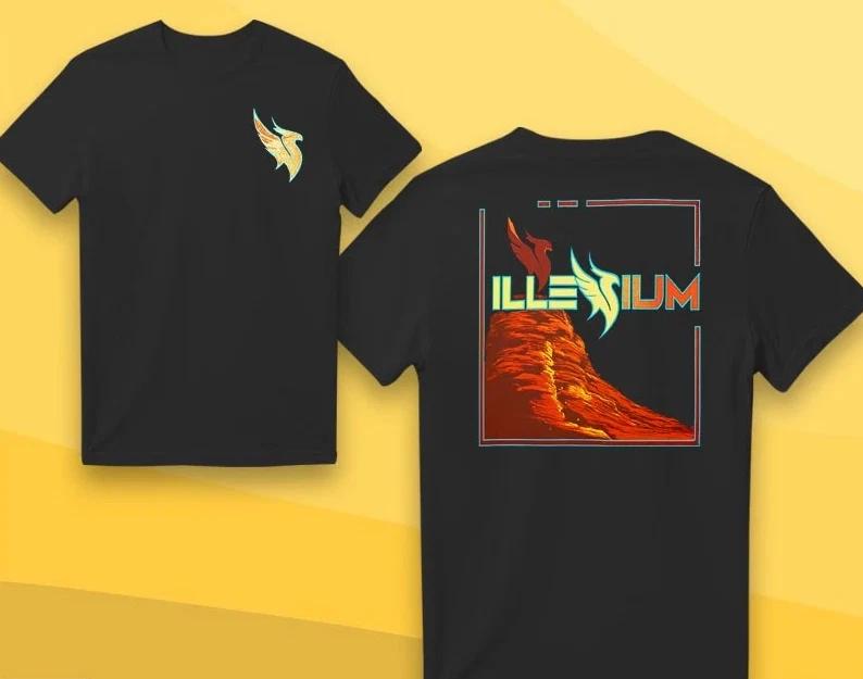 

Illenium Red Rocks August 20 2025 Concert T-shirt, size S-5XL XL