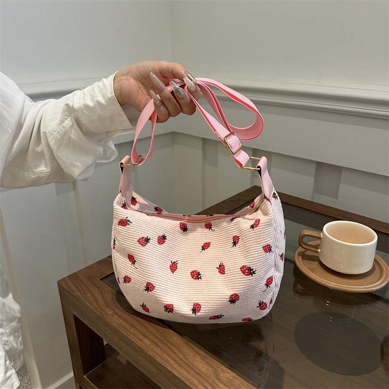 Женская высококачественная кросс-боди сумка-полумесяц на плечо - Нишевый дизайн 2025