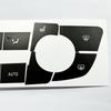 Car Air Condition Control Button Repair Stickers Black For Buick Regal 2008-2013
