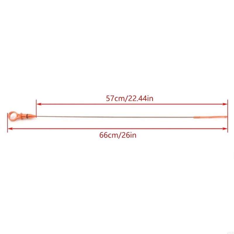 Q9QD Precise Measurement Car Engine Oil Fluid Level Dipstick for 308 3008 508 5008 Oil Dipstick Automotive Accessories 1174F0