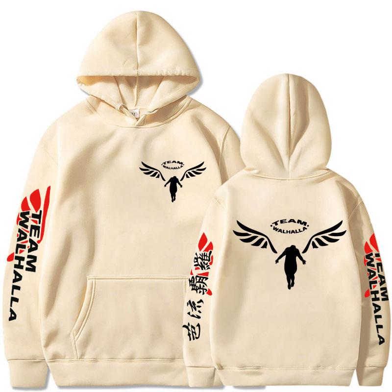 Tokyo Revengers Barlow BarrowAnime Plüsch-Hoodie Grenzüberschreitendes Sweatshirt Anime-Hoodie Harajuku-Hoodie Herren Vintage Streetwear Y2K