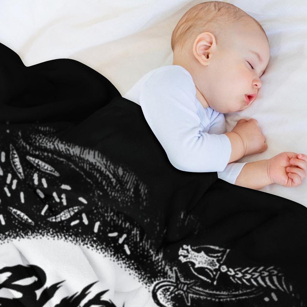 Women Men Bury Tomorrow Cool Gifts Throw Blanket funny gift for winter Decoratives for sofa Blankets