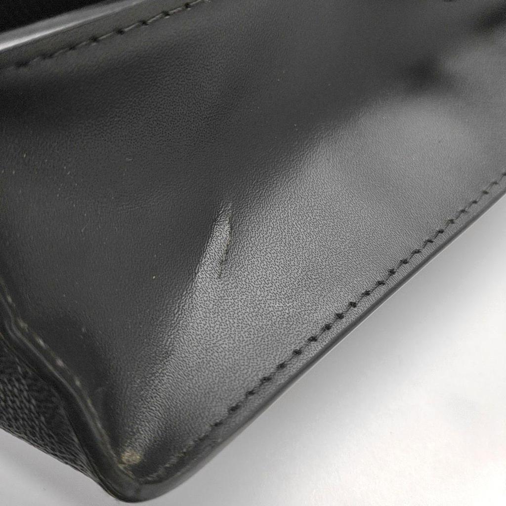 [Pre-Owned] Louis Vuitton Pochette Voyage MM 'Black Damier Graphite Canvas' - Very Good #HGF4N7