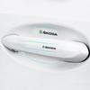 8Pcs Transparent Car Door Handle Bowl Anti Scratch Protective Sticker For Skoda Octavia Superb Rapid Kodiaq Karoq Fabia Kamiq Roomster Citigo