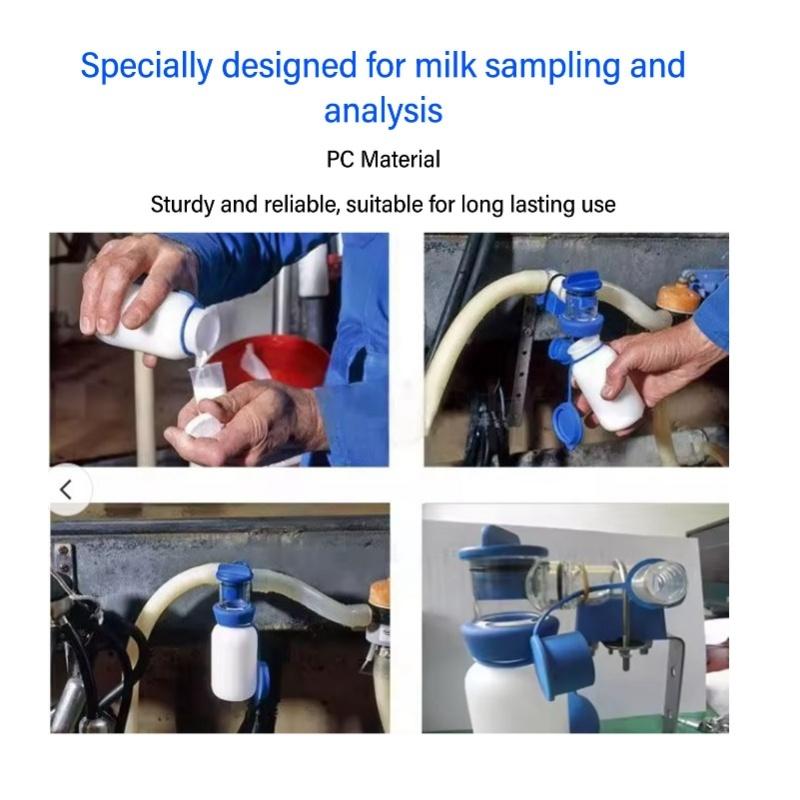Cow Milk Sampler 200ML PC Milk Sampling Tool Milking Equipment Accessories For Livestock Farming