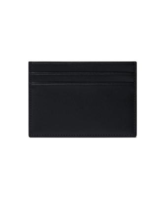 Plain Leather Card Wallet [Black]