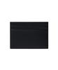Plain Leather Card Wallet [Black]