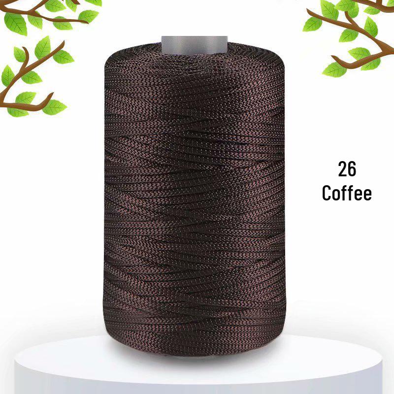 125g Lightweight Ice Silk Linen Yarn for Summer Hats, Medium-Fine Knitting, DIY Bags, Cushions & Shiny Hollow Yarn