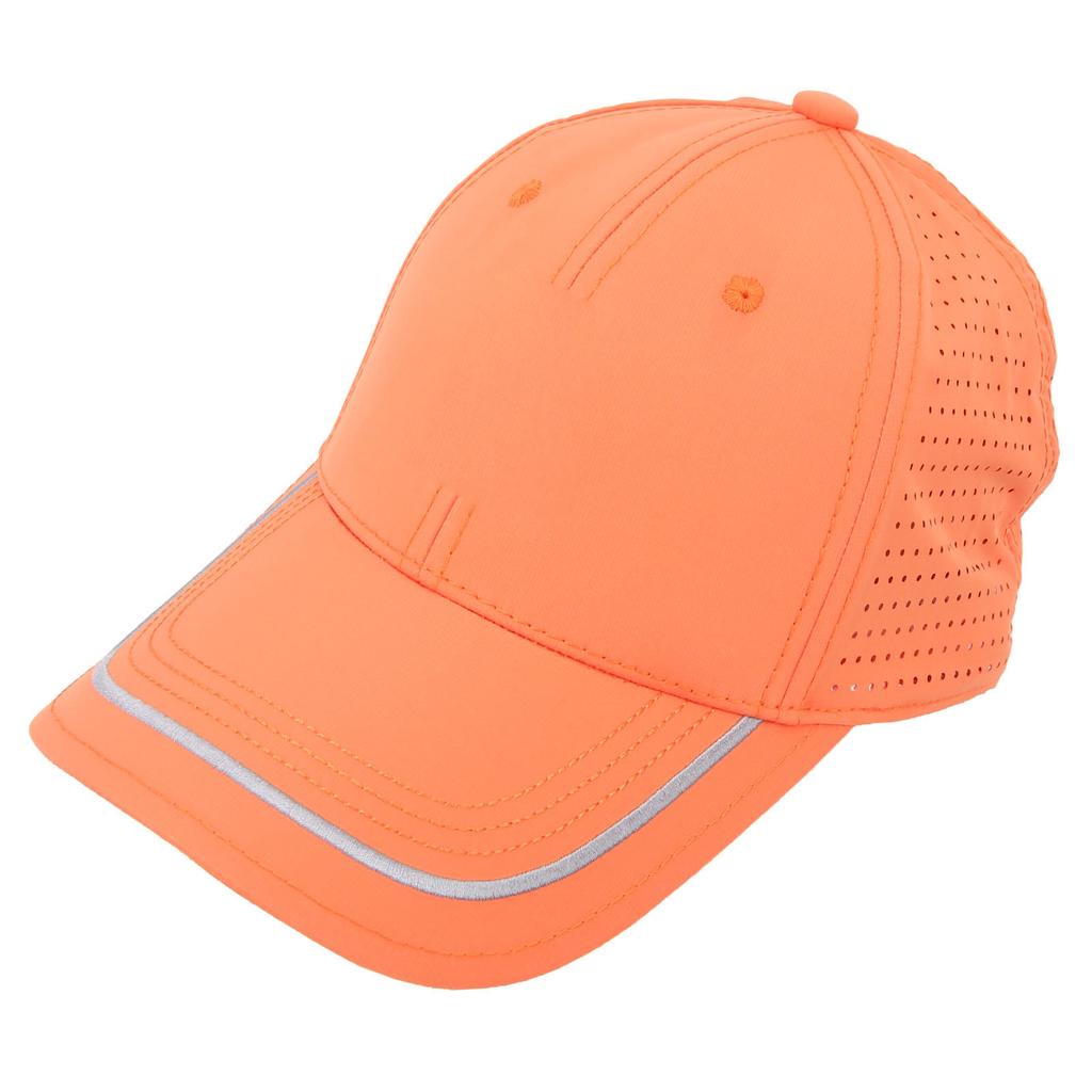 Golf Netz Kappe Voll Baumwolle Atmungsaktiv Sonnenschutz Verstellbar Schweißabsorbierende Futter Hut für Outdoor-Aktivitäten Orange