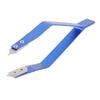 Watch Spring Bar Plier V Shaped Standard Metal Tweezers Repairing Accessory Tool 7825 Blue