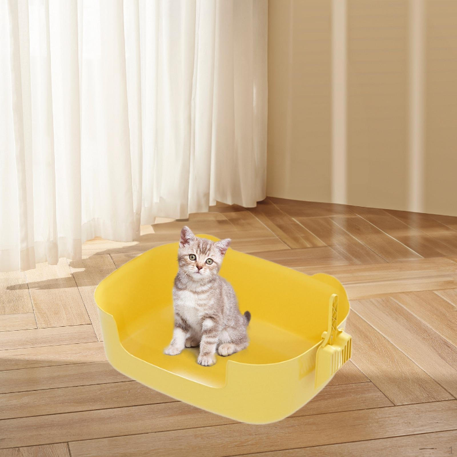 

Кошачий туалет контейнер с переносным лотком для туалета