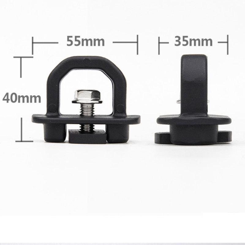 4pcs Tie Down Anchors Truck Bed Side Wall Anchors For CHEVY SILVERADO GMC SIerra