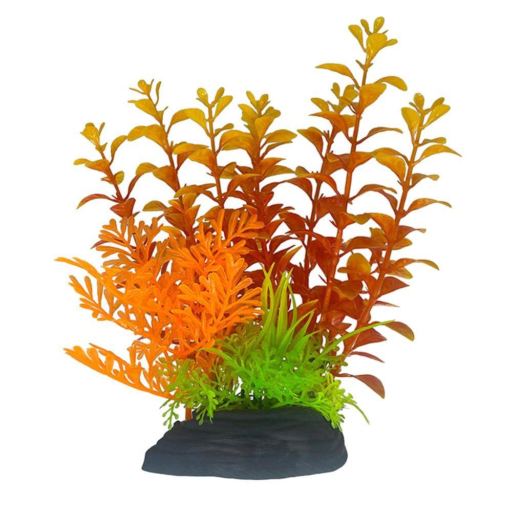 Simulation Artificial Plants Aquatic Weeds Ornament Plastic Water Grass Plants for Fish Tank Aquarium Garden Decoration