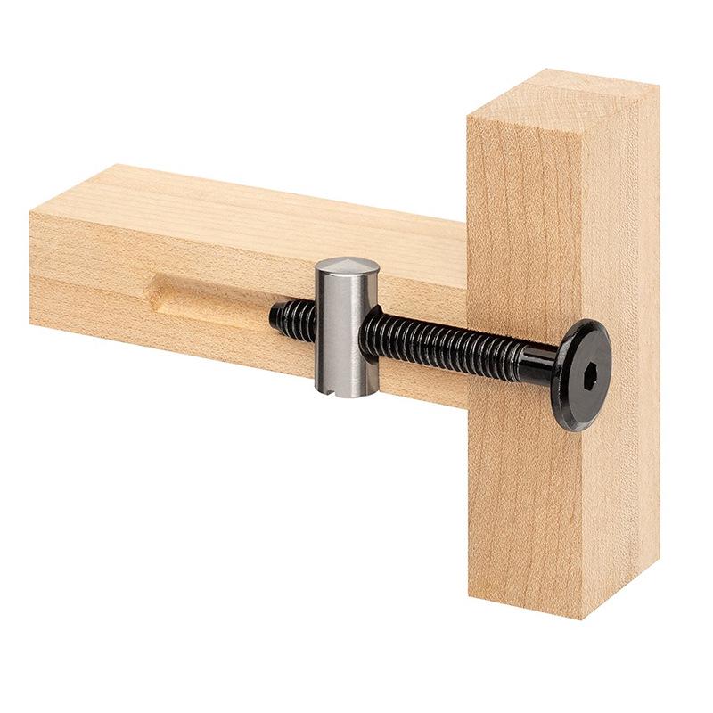 2-in-1 Furniture Hole Puncher: Baby Bed Positioning and Woodworking Tool with Phillips, Slotted, Flat Head Screw Punch.