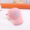 Ricamo Lettera Cappello da Baseball per Bambini Cappellino con Visiera Parasole Coreano per Bambini Tinta Unita Cappellino a Lingua d'Anatra per Bambini Visiera Parasole per Esterno per Bambino Bambina