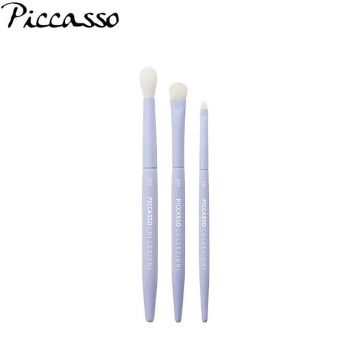 PICCASSO Collezioni Eyeshadow Brush Set 3items [Purple Edition]