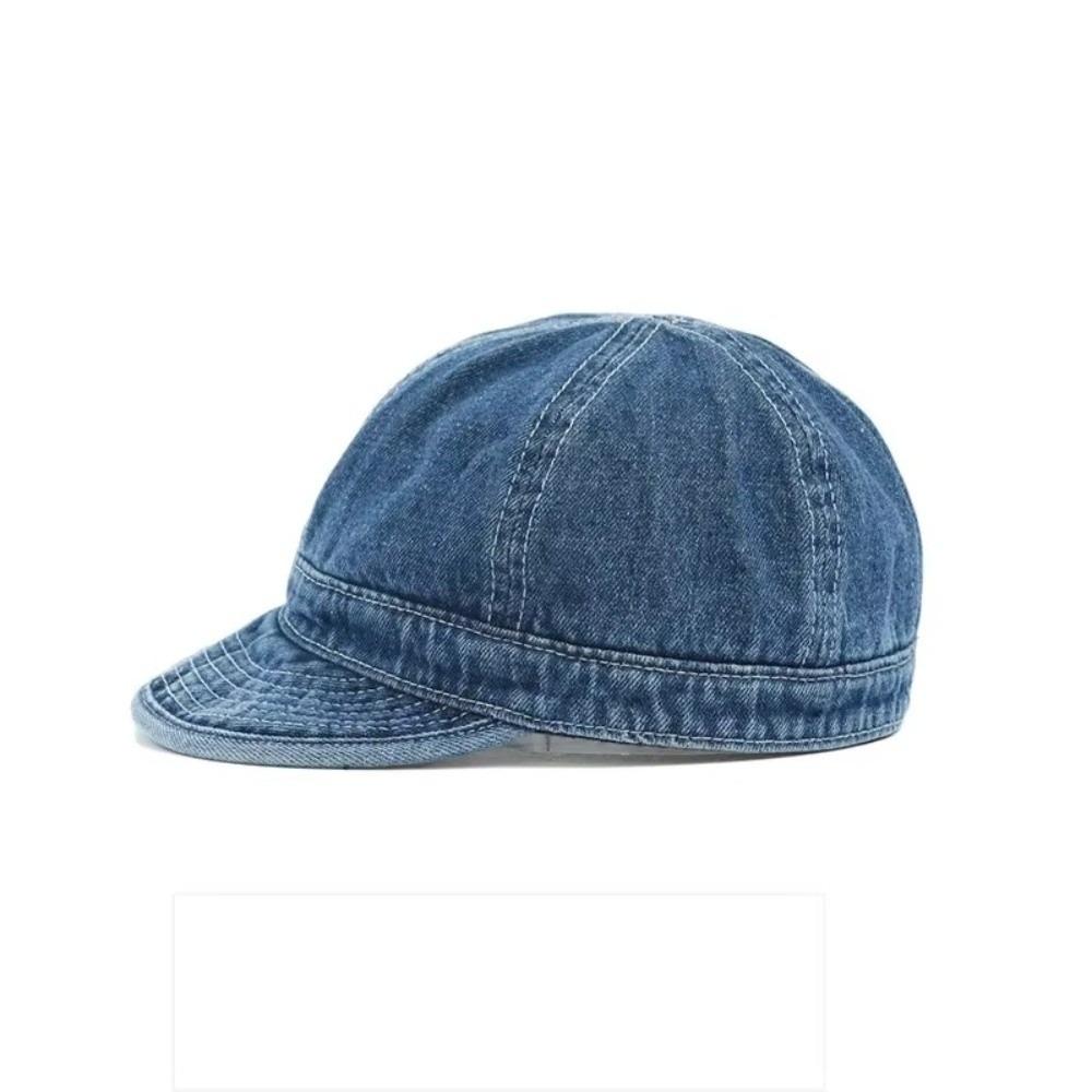 

Soft Crown Denim Cap Retro Hip Hop Hat Fashion Baseball Cap Unisex синий