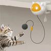 Automatic Lifting Cat Toy Ball Interactive Cat Ball Electric Lifting Pet Toy Hair Balls Self-Hilarious Electric Cat Balls Toys