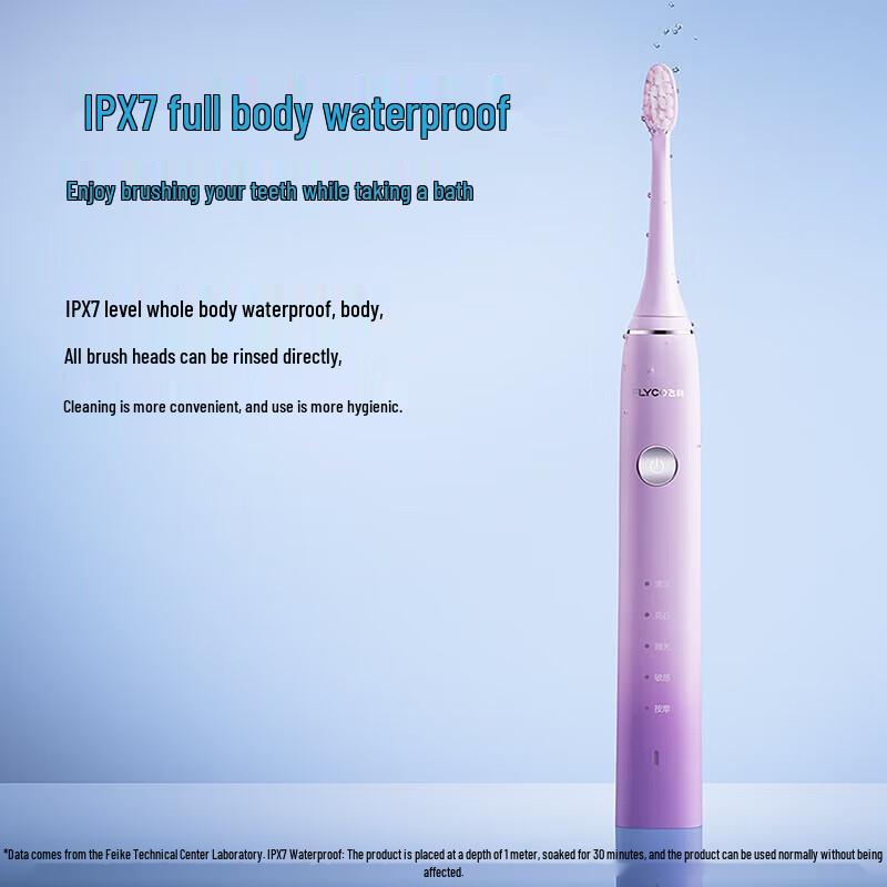FLYCO Smart Sonic Electric Toothbrush CN Plug (adapter Included)