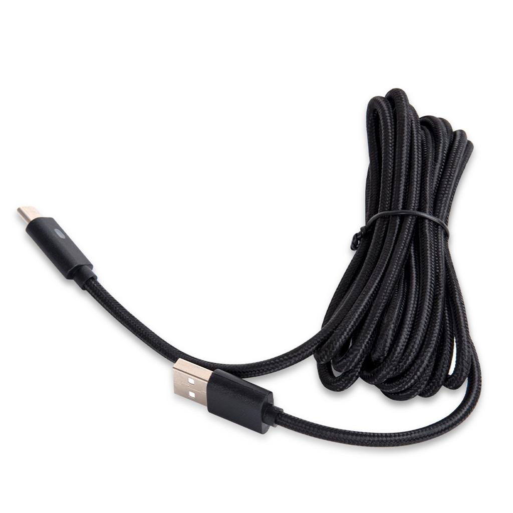 Charging Cable for PS5 Controller Replacement USBC Cord Nylon Braided Long Fast Charging Type-C Chargers Cord