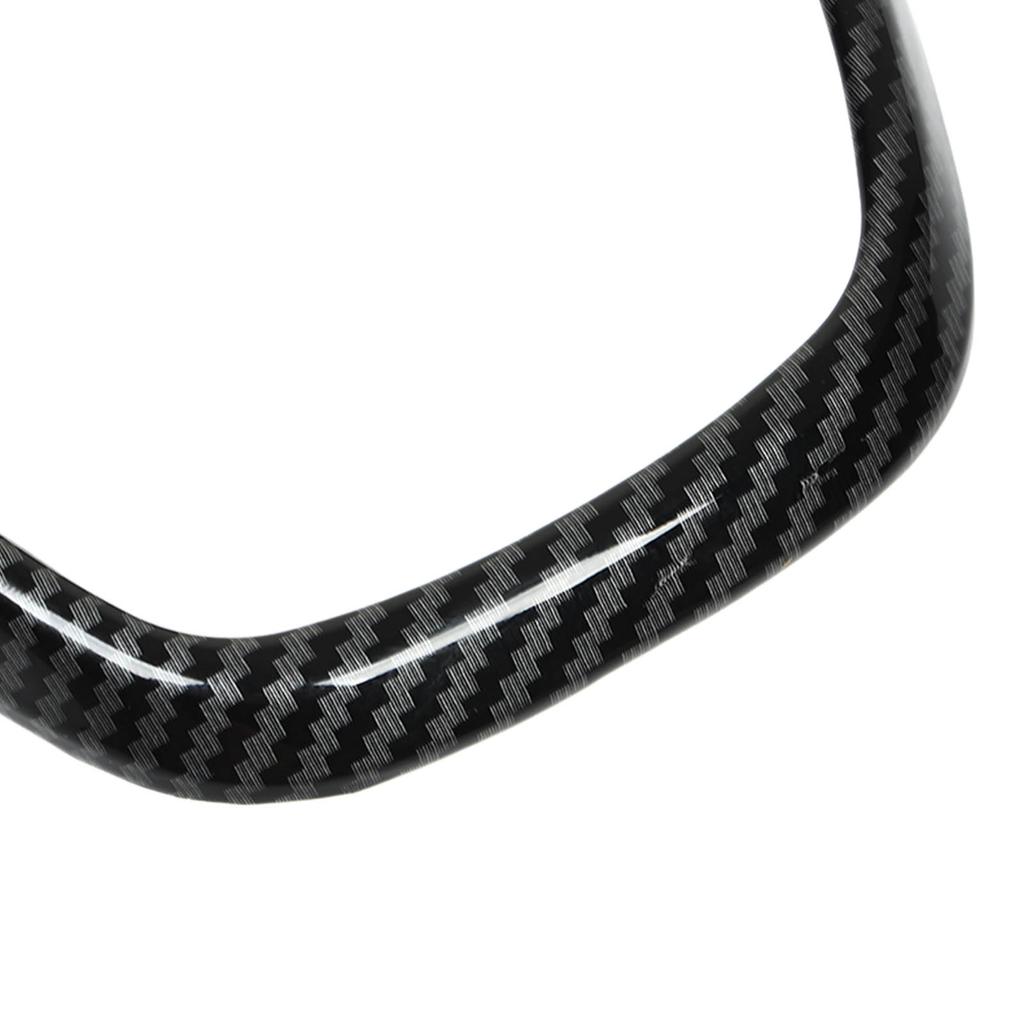 Lenkrad V-Form Verkleidung Carbonfaser-Optik Rahmenabdeckung für Toyota Yaris Cross Sienta Aqua