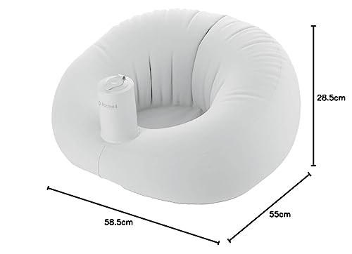 Richell Fluffy Baby Sofa, Light Gray, Ages 7 Months to 2 Years