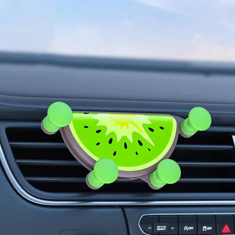 

Fruit Styling Universal Gravity Phone Car Holder - Auto Air Vent Clip Mount, GPS Mobile Stand Support for Most Phones