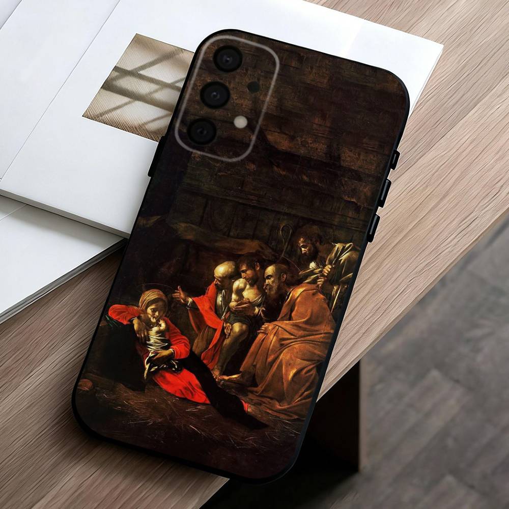 C-Caravaggio-O P-Painting-G Phone Case For Samsung Galaxy A73,A72,A71,A70,A53,A52,A51,Others Soft Black Cover