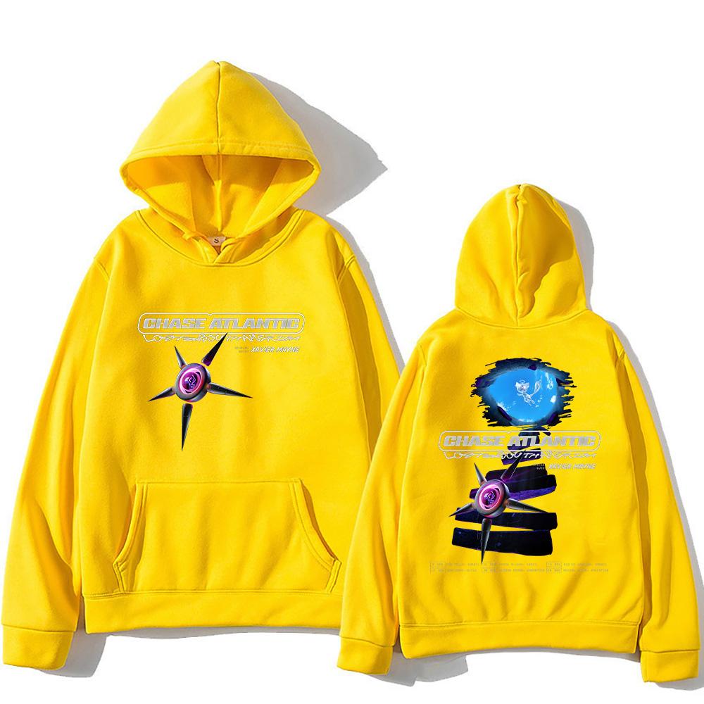 Fashion Men Women Hoodies Chase Atlantic Lost in South America Tour Pullovers Harajuku Aesthetic Unisex Winter Fleece Sweatshirt